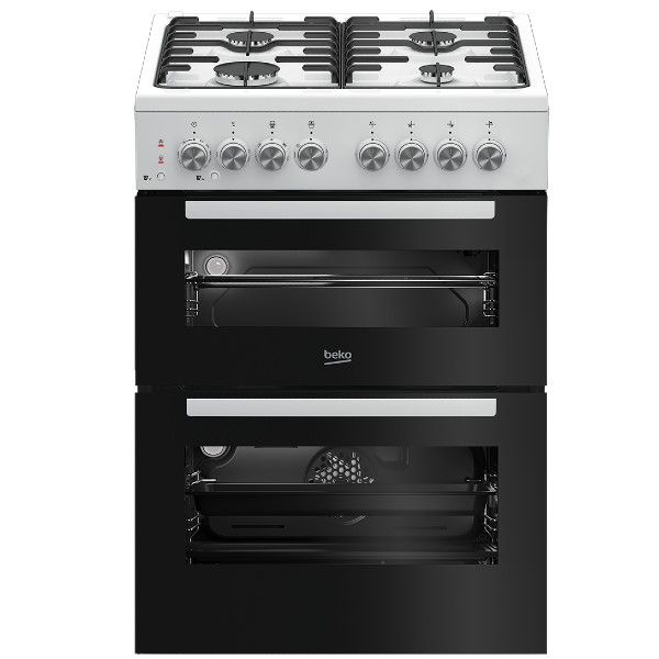 תנור משולב דו תאי BEKO KFDM62120DWDSL עם נפח 84 ליטר ואנרגיה A