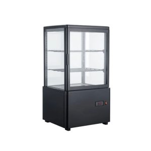 מקרר קינוחים שחור 68 ליטר תעשייתי