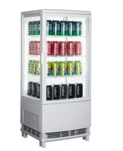 מקרר קינוחים לבן 78 ליטר תעשייתי