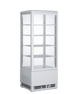 מקרר קינוחים 98 ליטר לבן תעשייתי