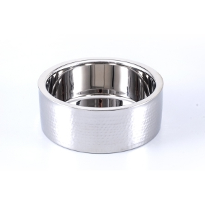 קערת הגשה ישרה 25.5 ס”מ דופן כפולה מרוקע דגם קשמיר Evinox