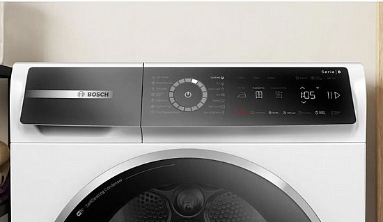 מייבש כביסה 9 קילו WQB246CNBY BOSCH בוש HEAT PUMP משאבת חום לביצועים יעילים וחיסכון באנרגיה | SERIES 8 דגם 2025 – תמונה 4