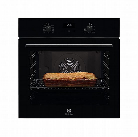 תנור אפיה בנוי 60 ס"מ שחור ELECTROLUX אלקטרולוקס 72 ליטר EOF5C50Z | סדרה 600 דגם 2025!