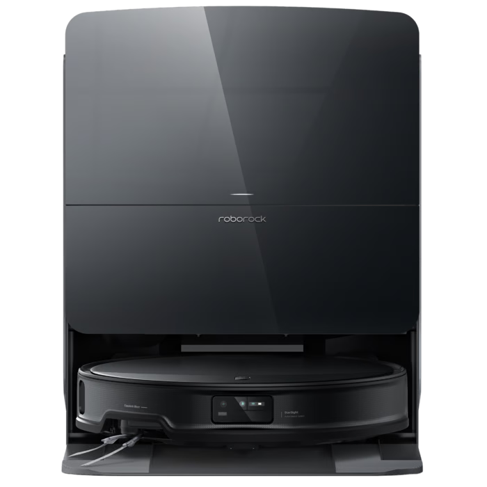 שואב אבק רובוטי שוטף Roborock Saros 10R - צבע שחור אחריות ע"י היבואן הרשמי