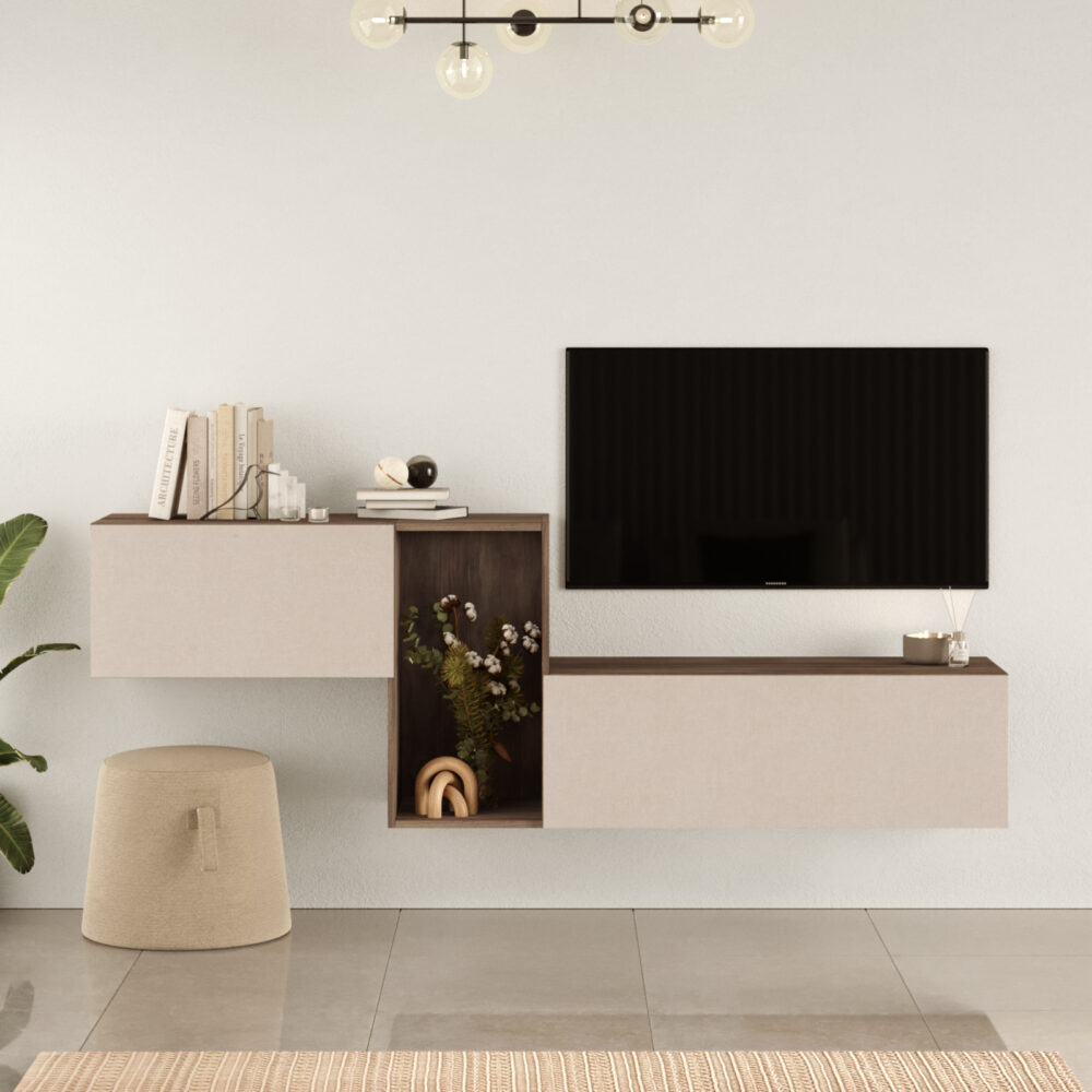 מזנון טלוויזיה צף דגם Nox במידות 226 ס"מ על 39 ס"מ - מבית HOMAX