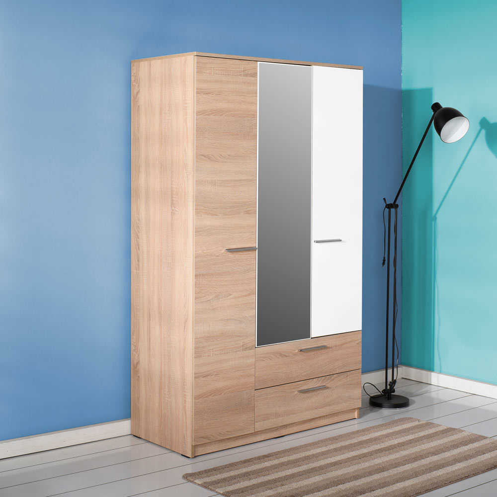 ארון בגדים רוס GRD733 - תלייה רחבה ואחסון נוח - גובה 184 ס"מ - מבית HOMAX