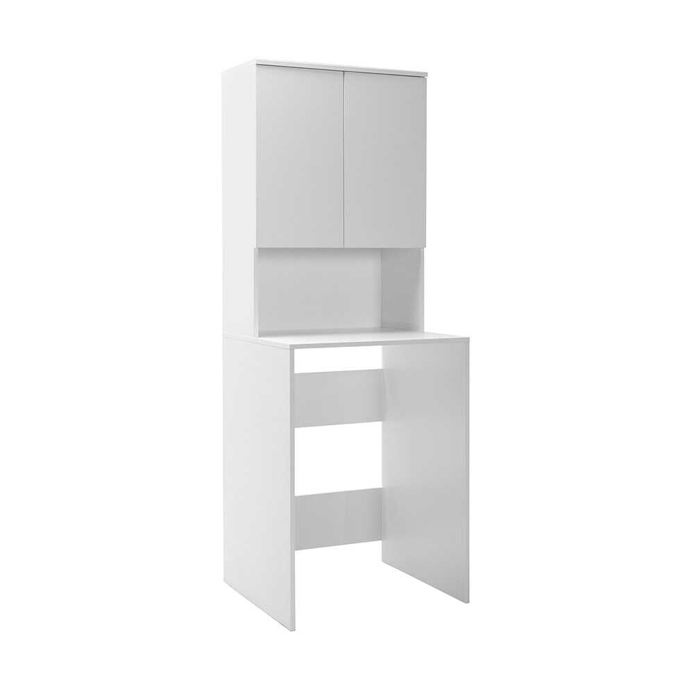 ארון כביסה Londy ADR-482 עם שני מדפים ומשטח עבודה, גובה 182 ס"מ - מבית HOMAX