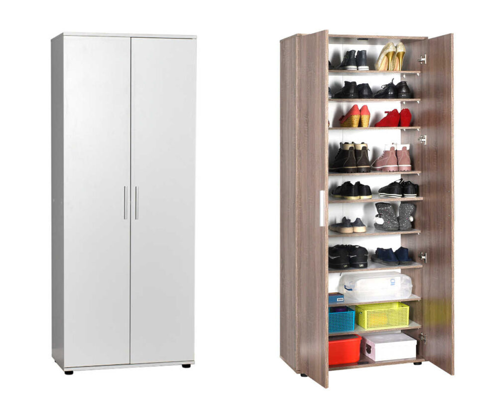 ארון מדפים רחב דגם רוברט HC-529 - 10 מדפים מתכווננים, עיצוב נקי - מבית HOMAX