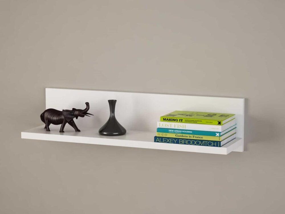 מדף מעוצב נובלה DE2473 בעובי 18 מ"מ להרכבה עצמית - HOMAX - מבית HOMAX