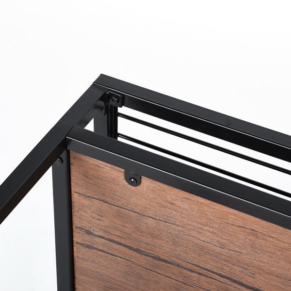 שולחן מחשב עם פלטה בגודל 110 ס"מ x 47 ס"מ לעבודה מרבית - מבית HOMAX – תמונה 4