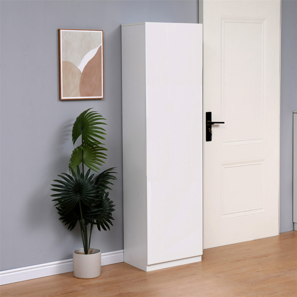 ארון נעליים צ'ארמי V3 - לבן, קיבולת עד 36 זוגות, 12 מדפים - מבית HOMAX