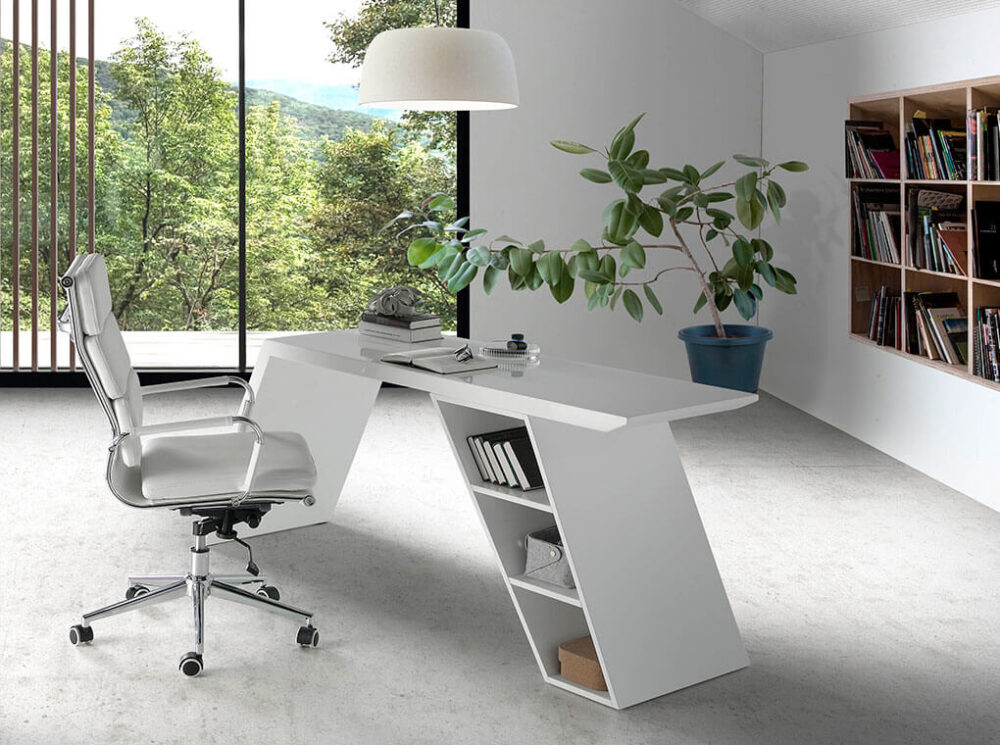 כיסא מנהלים נוח עם משענת גבוהה ובוכנה פנאומטית ב-ML-026 - מבית HOMAX