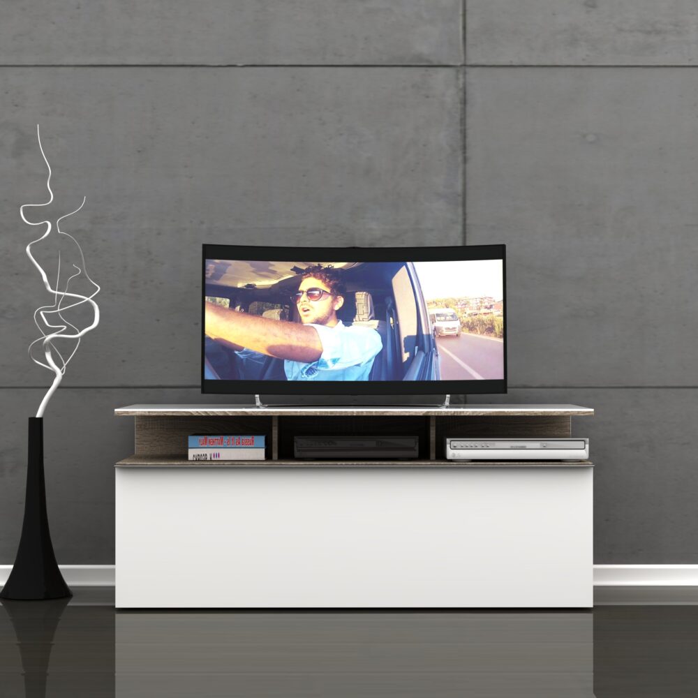 מזנון טלוויזיה מודולרי דגם ג'ספר VC-529 בעיצוב מודרני - ניתן להרכבה עצמית - מבית HOMAX