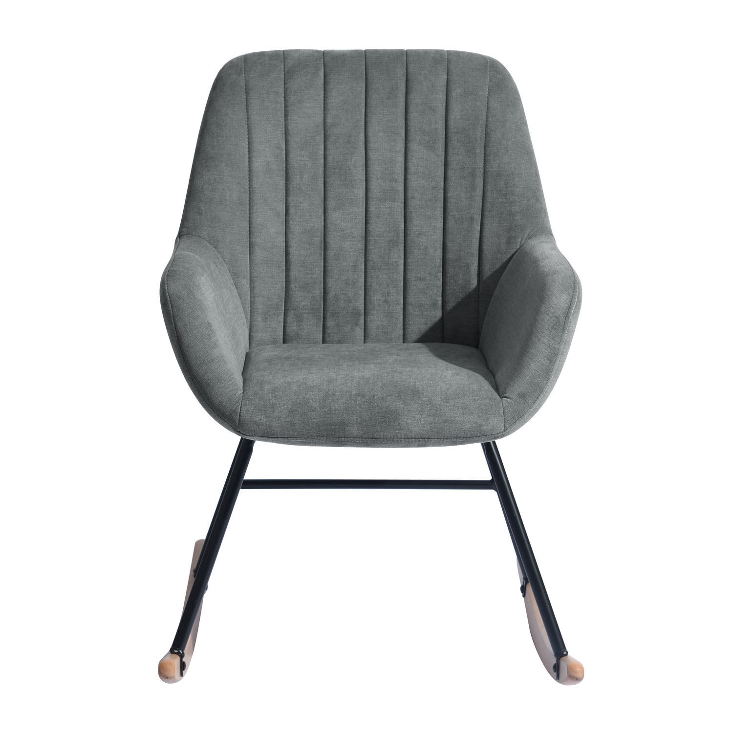 כורסת נדנדה מודרנית עם בסיס עץ מלא, שלשה צבעים לבחירה - מבית HOMAX – תמונה 5