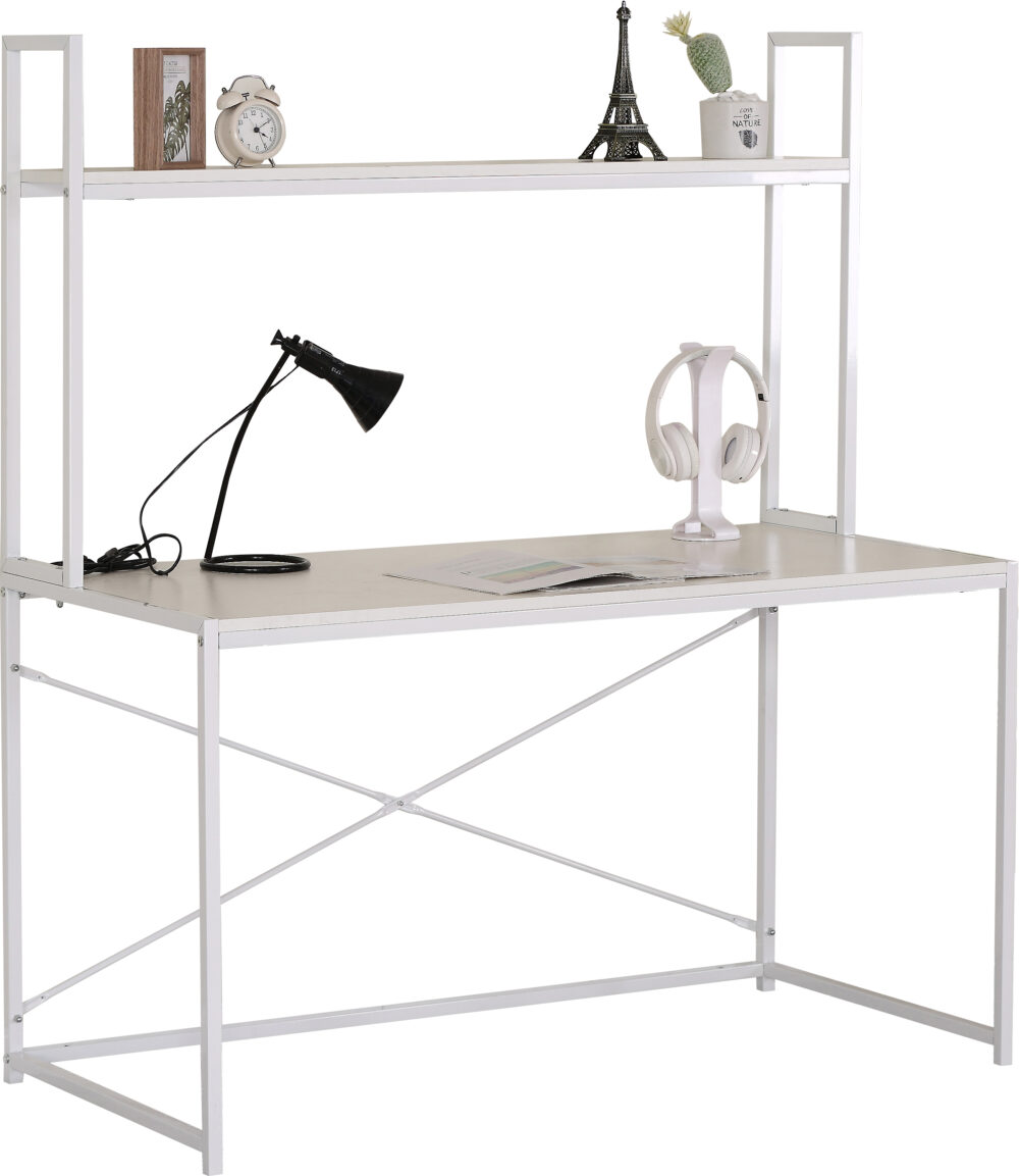 עמדת עבודה קולומביין+כיסא+בקבוקים בעיצוב מודרני עם מדף עליון, משלוח מהיר חינם! - מבית HOMAX