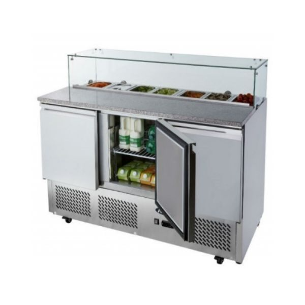 מקרר סלטיה 136 ס”מ עם שיש