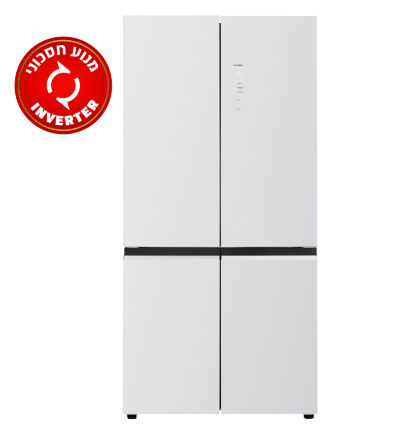 מקרר 4 דלתות 600 ליטר דלתות לבנות FJ-NF815W פוג’יקום FUJICOM