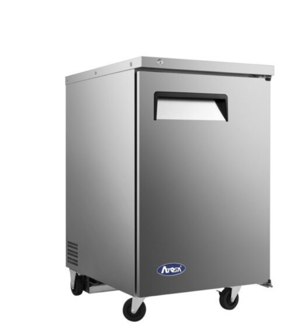 מקרר בר תעשייתי מנירוסטה 145 ל'