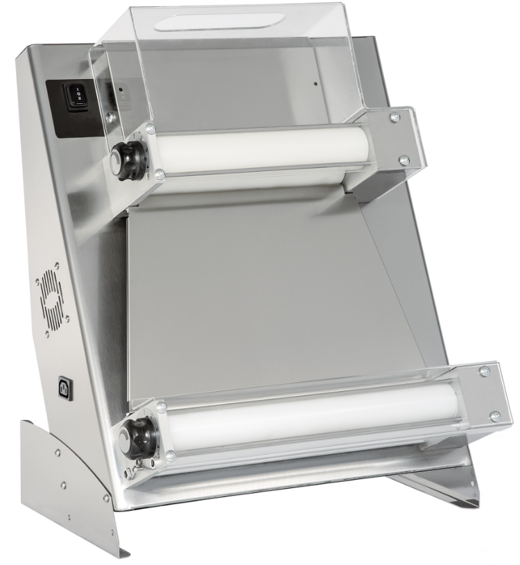 פותחת בצק מקצועית תוצרת איטליה  בעלת שני גלילים מקבילים קוטר פתיחה – 42 ס"מ עשויה נירוסטה איכותית רוחב 50 ס"מ