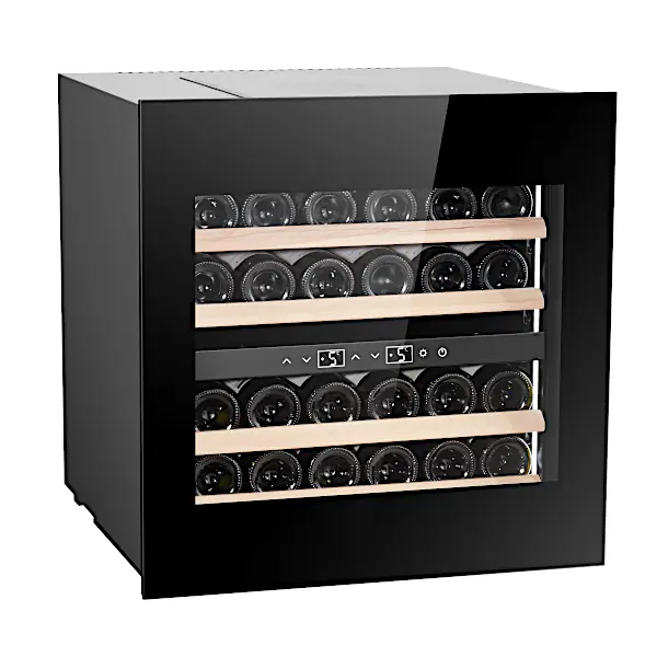 מקרר יין אינטגרלי עילי עד 24 בקבוקים שני אזורי קירור Touch-to-Open דגם SU-24PB – תמונה 4