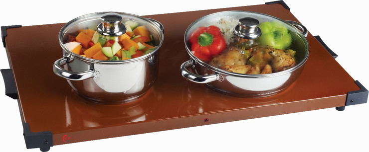 פלטת שבת ענקית בצבע חום - 6 סירים זק"ש Sachs EF-96