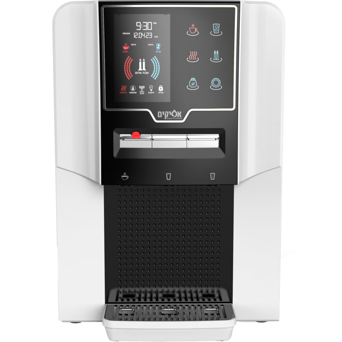 בר מים חמים וקרים היברידי נועם 2 אפיקים שומר שבת - צבע לבן אחריות ע"י היבואן הרשמי