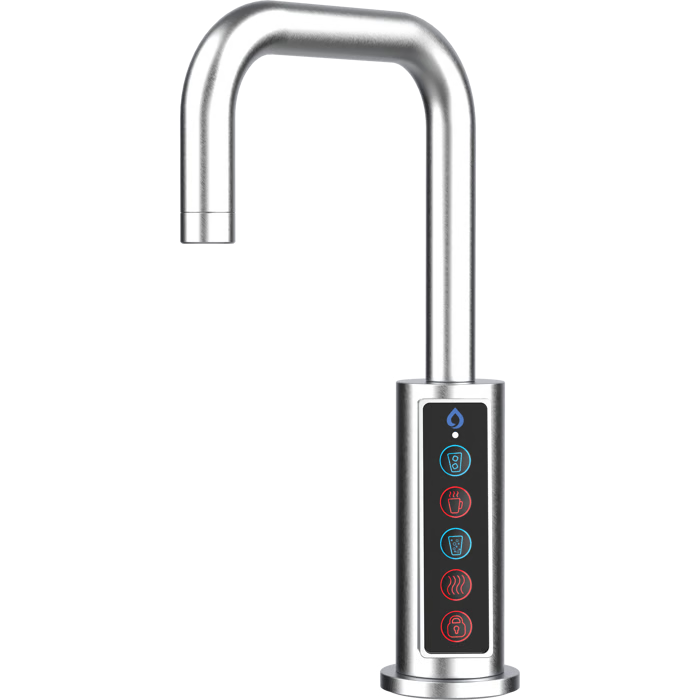 מערכת תת כיורית למים קרים וחמים אפיקים Top QTI30 - צבע כסוף מוברש אחריות ע"י היבואן הרשמי