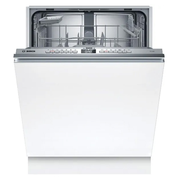 מדיח כלים אינטגרלי BOSCH SMV4HTX03E עם קיבולת ל-13 מערכות כלים.