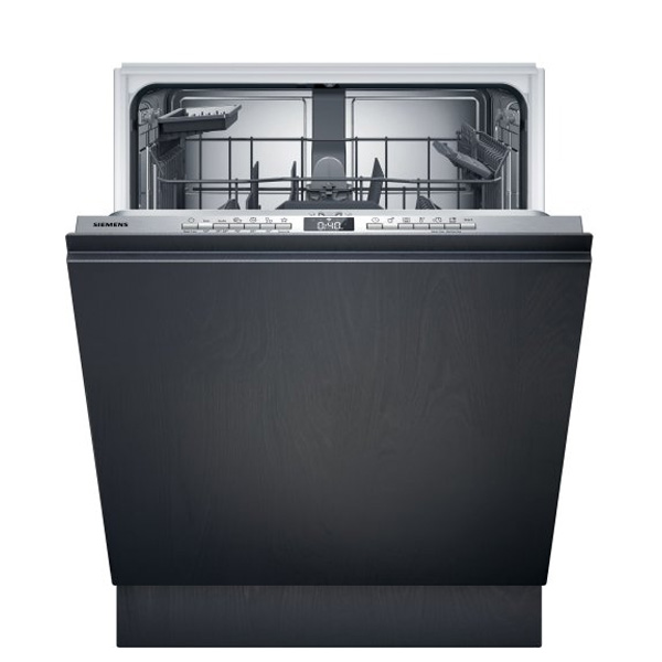 - מדיח כלים אינטגרלי Siemens SN63HX15BE עם מנוע iQdrive לפעולה שקטה ויסודית