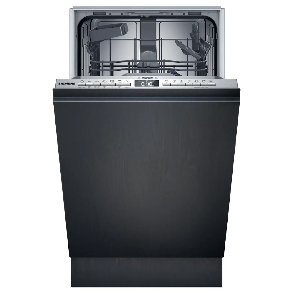 מדיח כלים אינטגרלי Siemens SR63EX25KE בטכנולוגיית Home Connect ורוחב 45 ס"מ