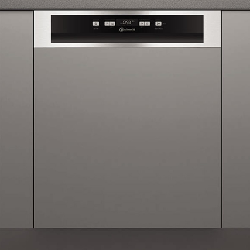 מדיח כלים BAUKNECHT חצי אינטגרלי 60 ס"מ, דגם BBC3C26PFXAIS - רק 9.5 ליטר מים!