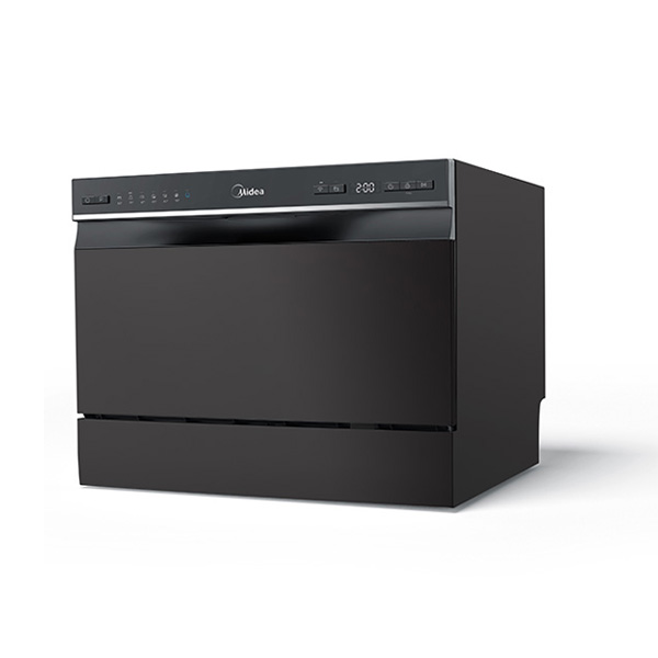 מדיח קומפקטי MIDEA MDWT0602M על השיש - 6 מערכות כלים, 7 תכניות הדחה