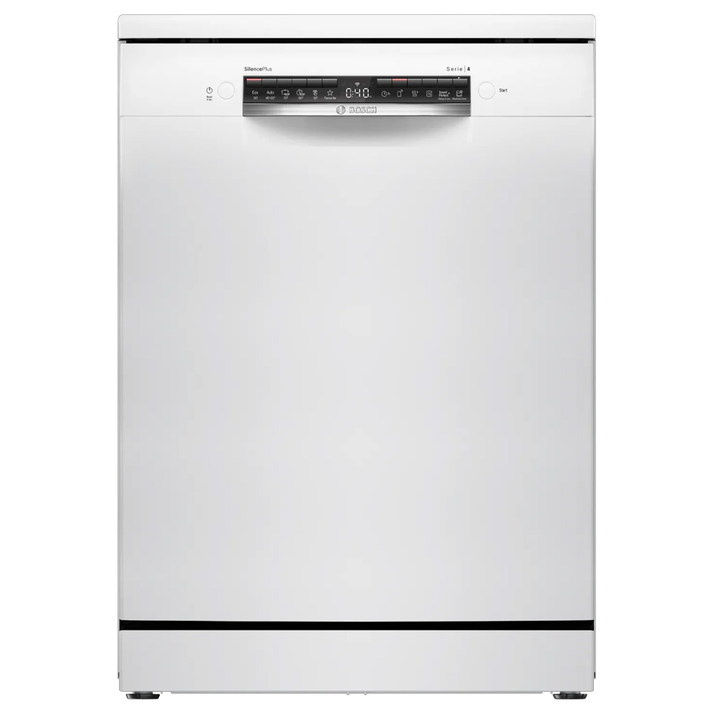 מדיח כלים BOSCH SMS4ECW28E עם מערכת Rackmatic מתכווננת ורעש מופחת ל-42 dB