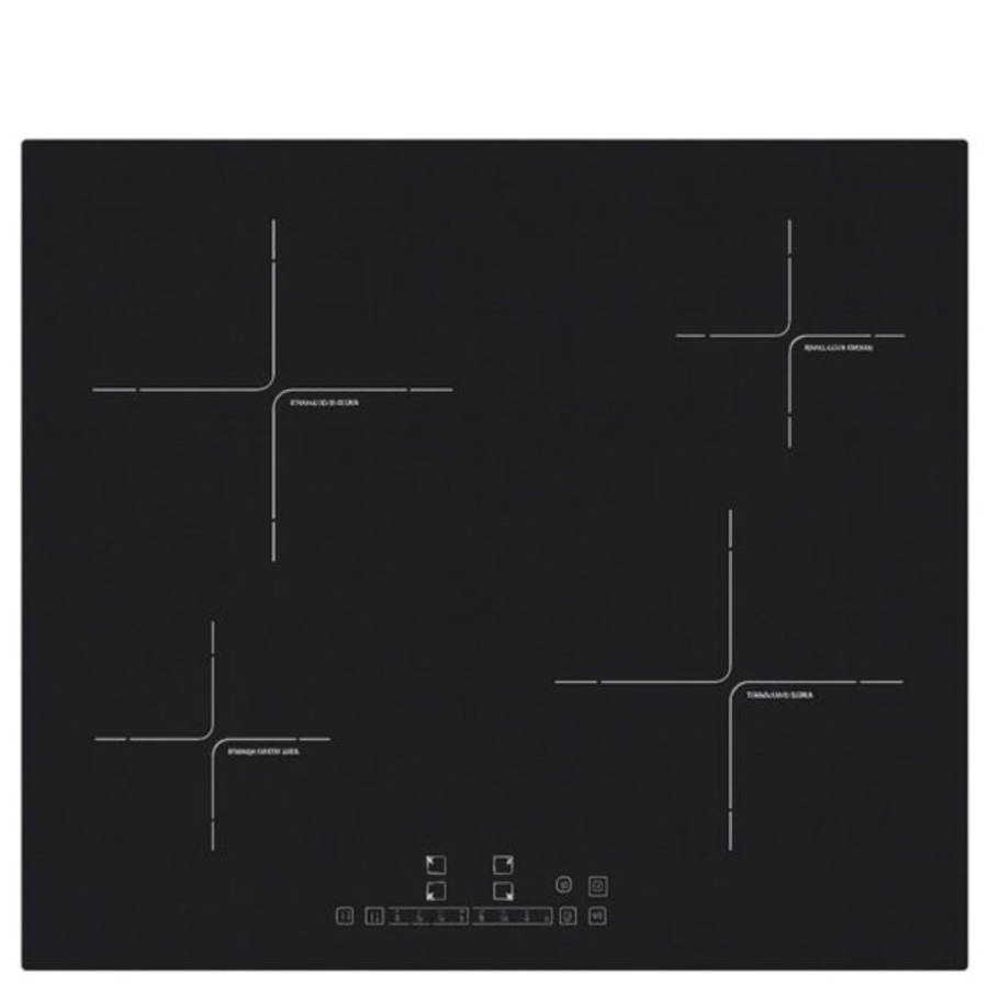 כיריים אינדוקציה נורמנדה 4 אזורי בישול, 9 רמות חום - דגם ND-6555