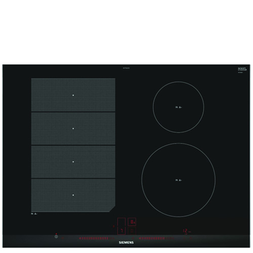 כיריים אינדוקציה Siemens EX775LEC1E עם פיקוד מגע lightSlider, גודל 70 ס"מ