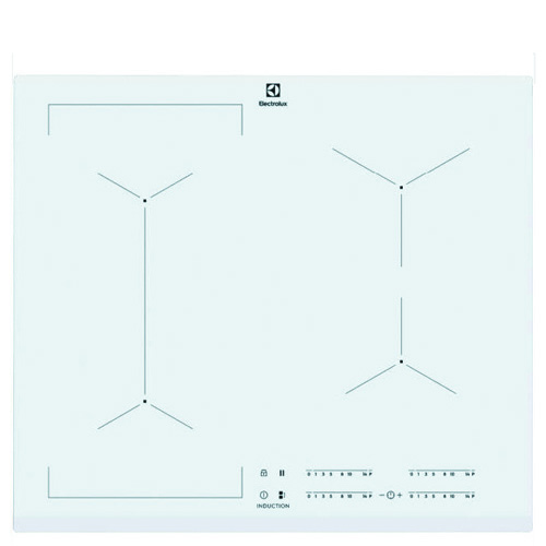 כיריים אינדוקציה Electrolux EIV63440BW עם חיישני נגיעה אינטואיטיביים - רוחב 59 ס"מ