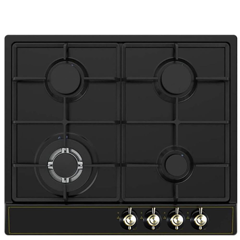 כיריים גז בעיצוב כפרי HO-T-657 עם מבער טורבו ובטיחות משופרת