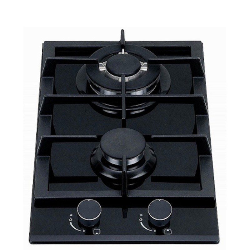 כיריים גז Lacasa זכוכית LCT30GB עם להבת טורבו ווק והספק 3.4kW