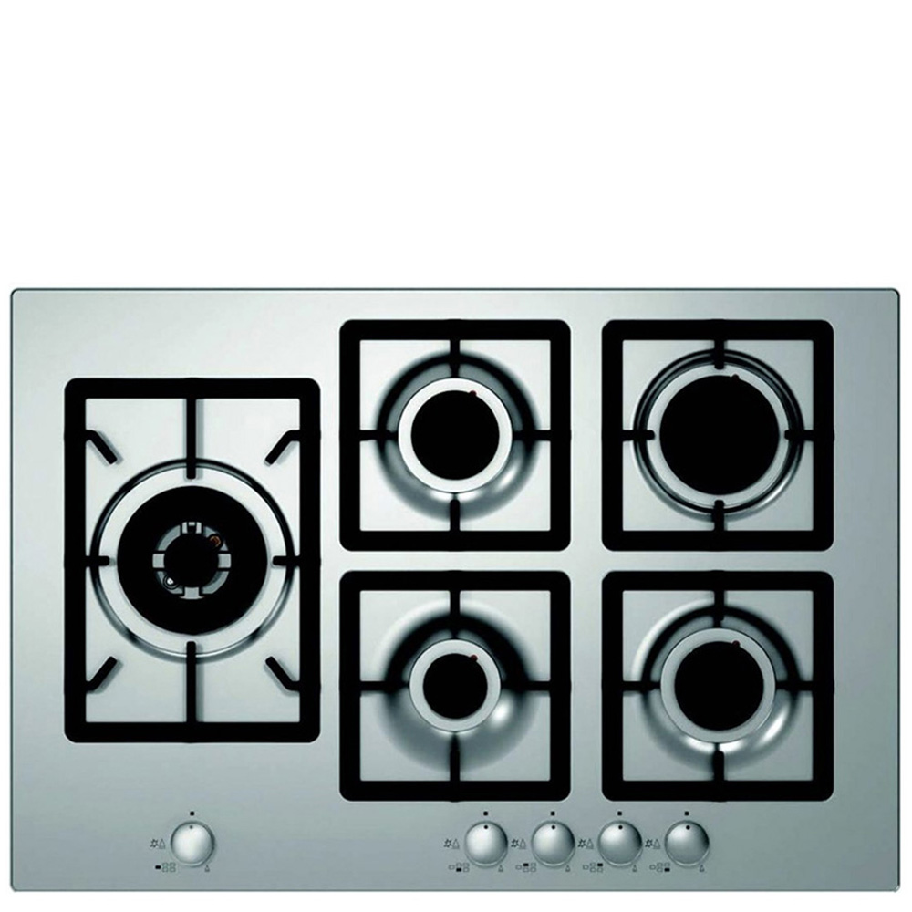 כיריים גז רחבים FRATELLI 75 ס"מ עם להבות SABAF ואחריות יבואן שנה