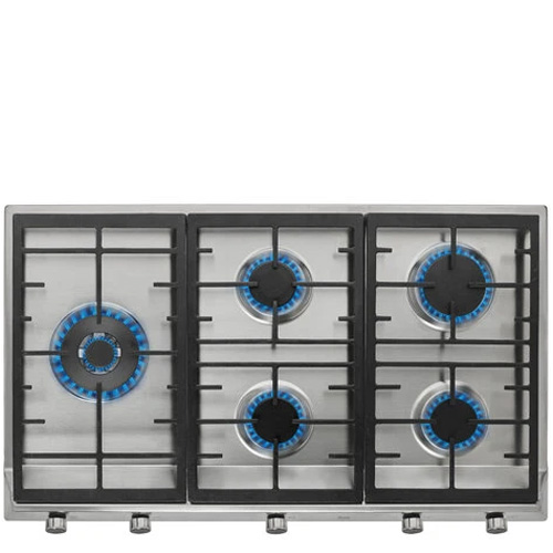 כיריים גז TEKA EX-90.1: עיצוב נירוסטה עם מבער כפול עוצמתי של 4.00 קילוואט