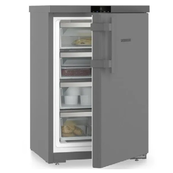 מקפיא ליבהר No Frost Fdgd 1404 עם כושר הקפאה של 7 ק"ג ב-24 שעות