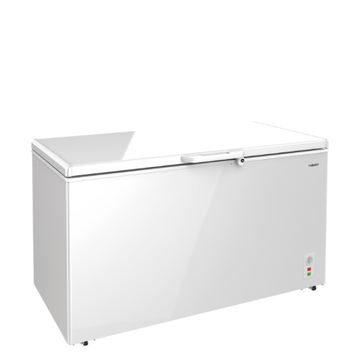 מקפיא FUJICOM עם קיבולת 392 ליטר ושתי סלסלות רשת - דגם FJ-DF400W