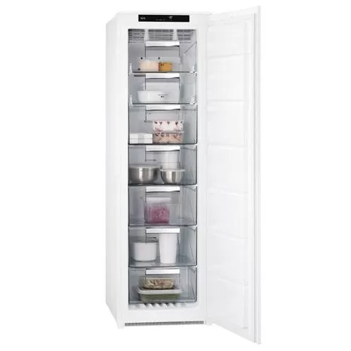 מקפיא אינטגרלי ‏No Frost AEG ABE81816NC עם קיבולת 204 ליטר וצירים סגירה רכה