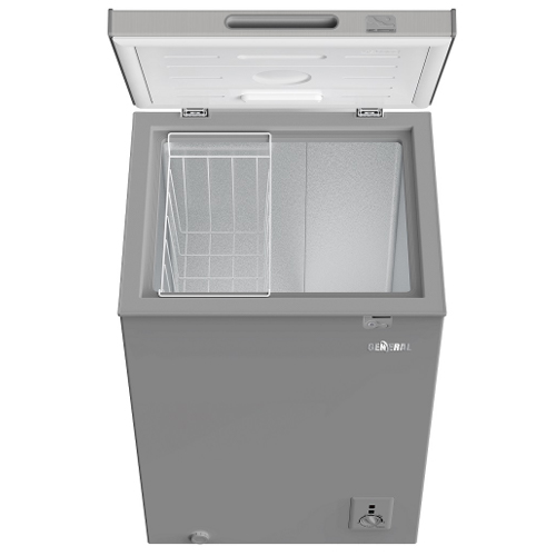 מקפיא שוכב ⁦GENERAL GE101MCS⁩ בנפח 99 ליטר עם ווסת טמפרטורה 5 דרגות