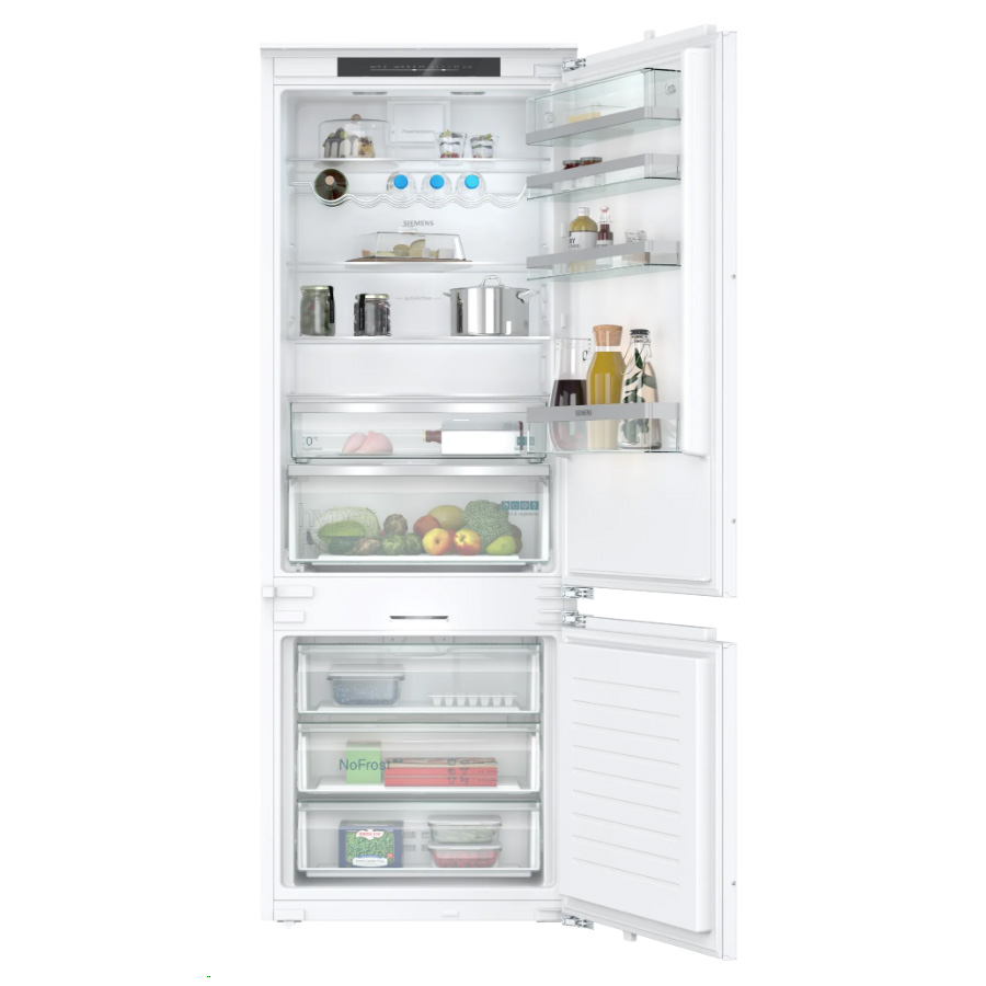 מקרר SIEMENS KB96NADD0 עם מקפיא תחתון - קיבולת גדולה של 382 ליטר