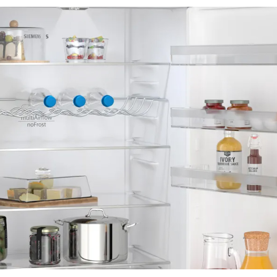 מקרר SIEMENS 440 ליטר KG49NXXCF עם טכנולוגיית NoFrost למניעת קרח – תמונה 3
