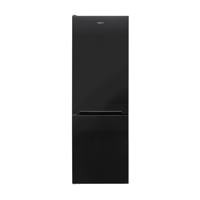 מקרר מקפיא תחתון שחור מט FUJICOM דגם FJ-NF676LBM בנפח 331 ליטר