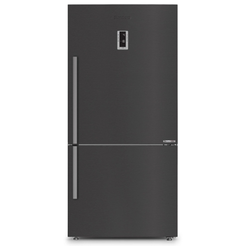 מקרר BLOMBERG דגם KND3965XBR - נפח כולל 554 ליטר עם מקפיא תחתון 160 ליטר