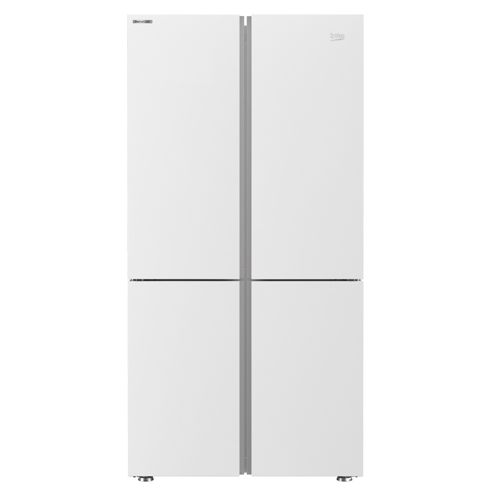 מקרר BEKO ‏4 דלתות 572 ליטר דגם GN1406222GW עם טכנולוגיית ProSmart