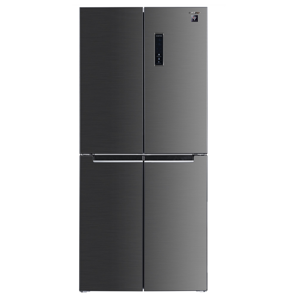 מקרר SHARP 4 דלתות SJ-8430ID עם טכנולוגיית PLASMACLUSTER ו-421 ליטר